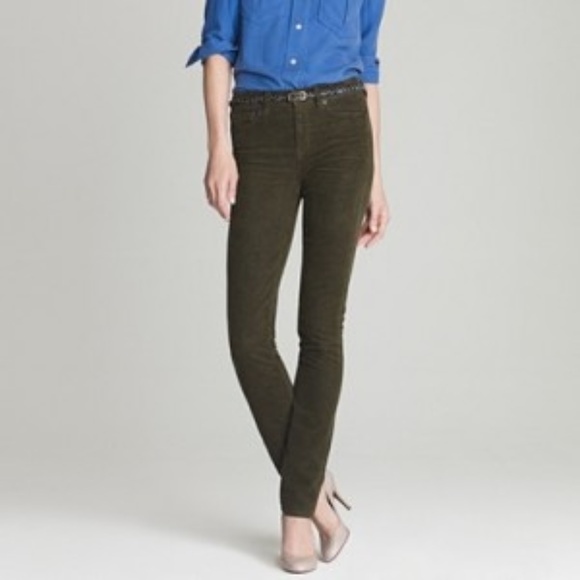J. Crew Stable Brown High Rise Skinny Cord Size 27 - Picture 7 of 8
